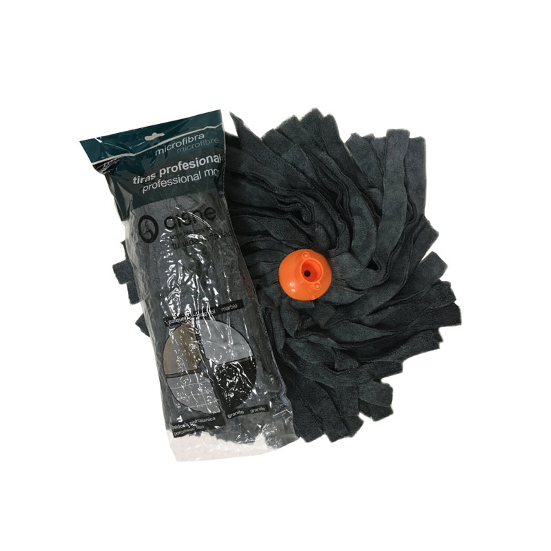 Σφουγγαρίστρα “Microfibra” 200Γρ. Λωρίδες Μαύρη